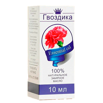 МАСЛО ЭФИРНОЕ ГВОЗДИКА 10МЛ