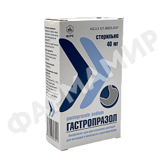 ГАСТРОПРАЗОЛ 40МГ №1 ПОР