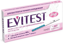 ТЕСТ Д/ОПР БЕРЕМЕННОСТИ EVITEST ONE №1