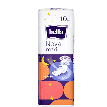 ПРОКЛАДКИ BELLA (БЕЛЛА) NOVA MAXI SOFTIPLAIT 5К 10ШТ (3051)
