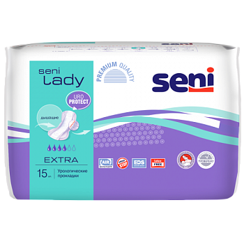 ПРОКЛАДКИ УРОЛОГИЧЕСКИЕ SENI (СЭНИ) LADY EXTRA №15