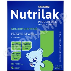 СМЕСЬ МОЛОЧНАЯ NUTRILAK (НУТРИЛАК) КИСЛОМОЛОЧНЫЙ 350ГР