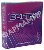 ПРЕЗЕРВАТИВЫ EDITEX RIBBED РЕБРИСТЫЙ №3