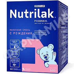 СМЕСЬ МОЛОЧНАЯ NUTRILAK (НУТРИЛАК) PREMIUM №1 C 0 ДО 6МЕС 600ГР