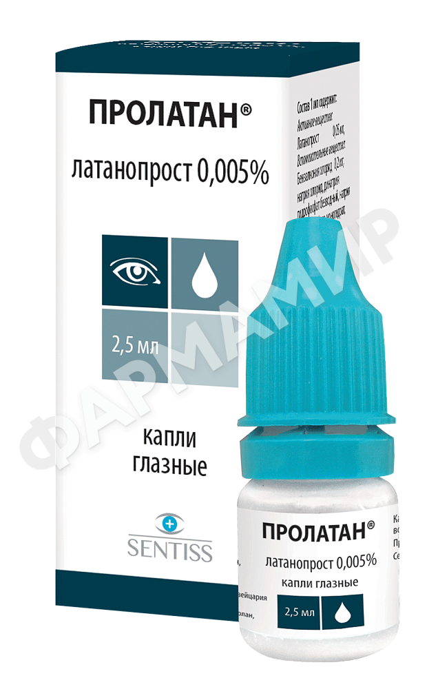 ПРОЛАТАН 2,5МЛ №1 КАПЛИ ГЛАЗ