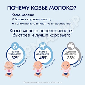 СМЕСЬ МОЛОЧНАЯ KABRITA (КАБРИТА) АДАПТИРОВАННАЯ GOLD 1 400ГР