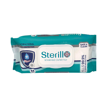 САЛФЕТКИ ВЛАЖНЫЕ STERILL №54