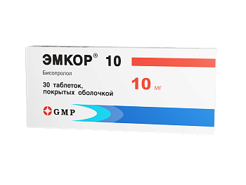 ЭМКОР 10МГ №30 ТАБЛ